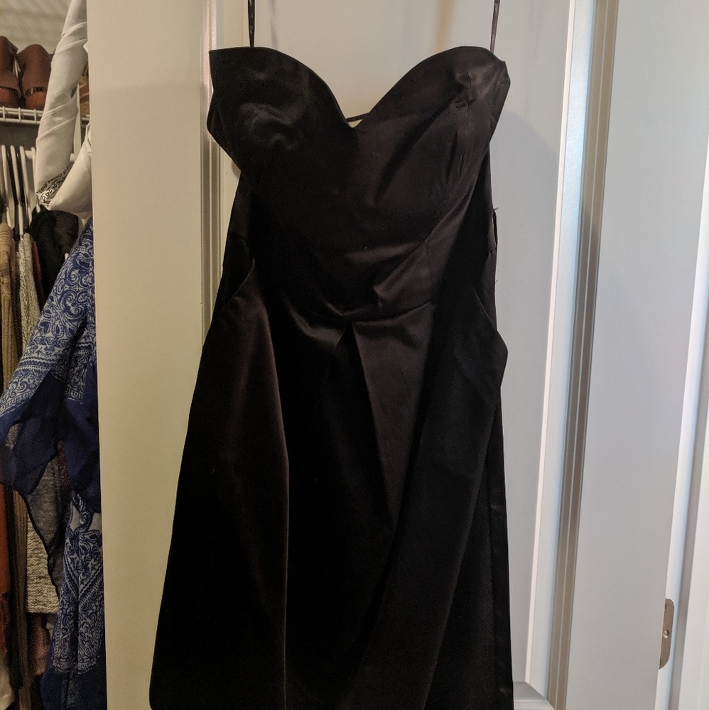 Strapless Cocktail Dress